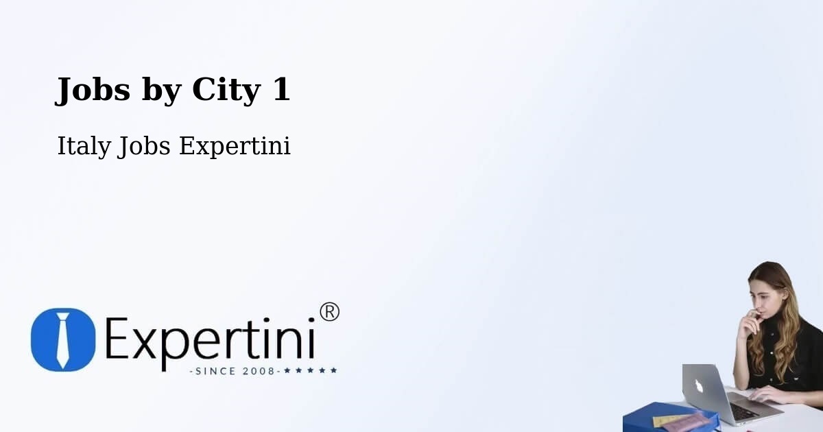 City Jobs in Italy - Expertini